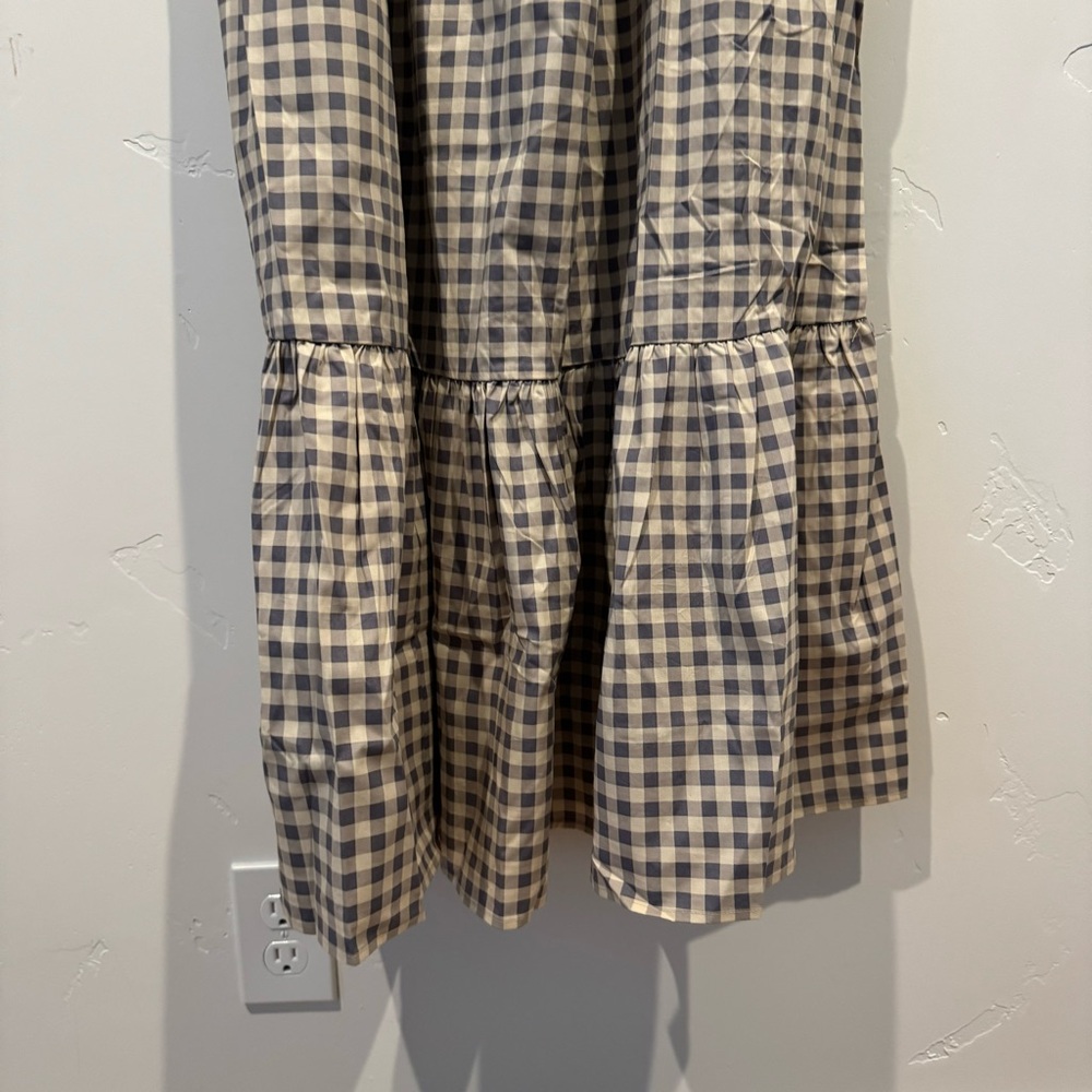 WeWoreWhat Smocked Gingham Midi Dress - Picture 6 of 16